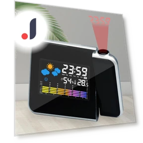 Smart LED Projection Alarm Clock — Alarms & Clocks, Daily necessities-V