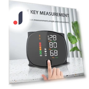 Smart Touch LED Wrist Blood Pressure Monitor — Blood Pressure Monitors, BeautifullifeA