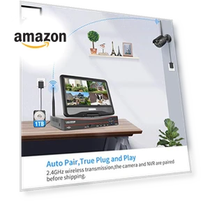 Wireless Pro Security Camera System — Smart Home Security, Hiseeu