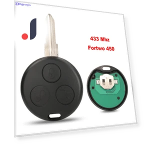 3 Button Remote Car Key — Keyless Entry, Jingyuqin Car Key