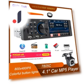 4.1" IPS Touchscreen Car MP5 Player — Stereo Receivers, ZoomSpark