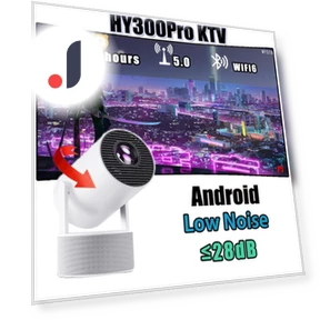4K Smart Projector — Home Theater Projectors, Essager Electronic