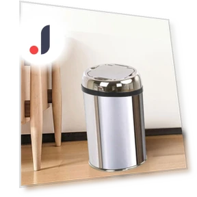 Automatic Smart Trash Can — Kitchen Cans, Simple and warm
