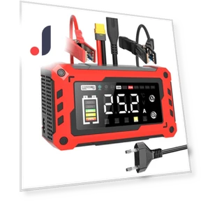 Automotive Charger Booster with Touch Screen — Battery Chargers, JadeBamboo Chargers Warehouse