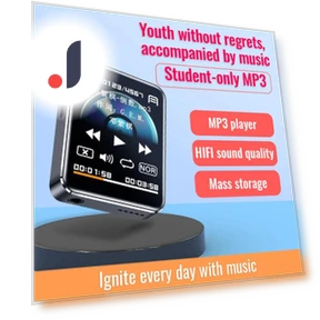 Bluetooth 5.0 MP3 Player with Touch Screen — Portable Media Players, Essager Electronic