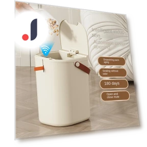Creative Smart Trash Bin — Kitchen Cans, Simple and warm