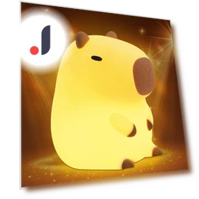 Cute Capybara Silicone Night Light — Night Lights, TOP-MALL-001