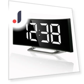 Digital Alarm Clock Bedside Table — Alarms & Clocks, TOP-MALL-001