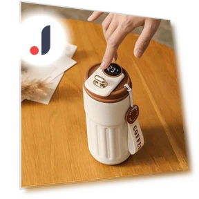 Digital LED Smart Thermos — Beverage Warmers, TOP-MALL-001