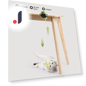 Electric Cat Toy with Feathers — Cat Playthings, Talos home Garden