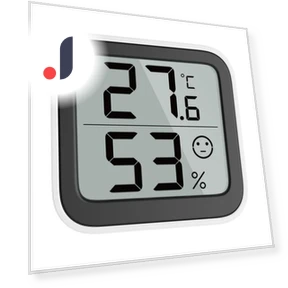 Electric Hygrometer Temperature Humidity Meter — Humidity Meters, TOP-MALL-001