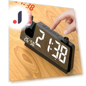 HD LED Digital Projection Clock — Clocks, Darling Home