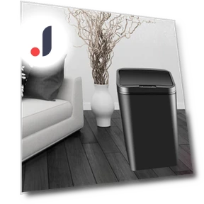 Inductive Trash Bin — Kitchen Cans, Simple and warm