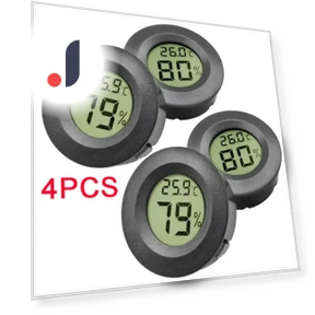 LCD Digital Thermometer Hygrometer — Home Climate Control, TOP-MALL-001