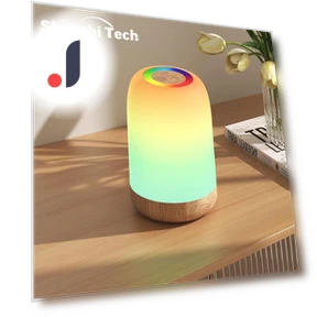 LED Touch Lamp with Adjustable RGB Color — Desk & Table Lighting, TOP-MALL-001