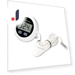 Mini Round Digital Thermometer — Thermometers, TOP-MALL-001
