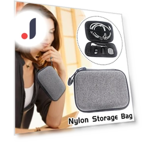 Nylon Storage Bag for Plaud NotePin AI — Wearable Accessories, Orangutan Ninety Eight
