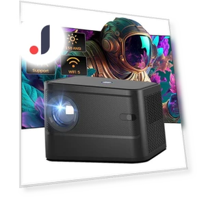 Portable HD Projector — Home Theater Projectors, Essager Electronic