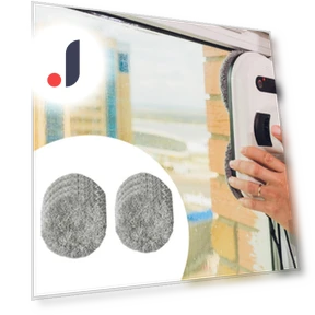 Replacement Pads for Window Cleaning Robot — Accessories, Moonice