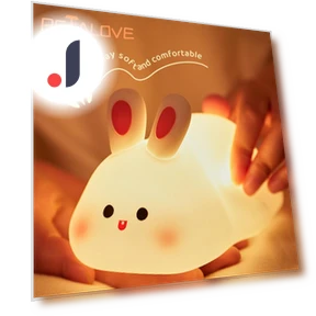 Silicone Night Light with Touch Sensor — Night Lights, TOP-MALL-001