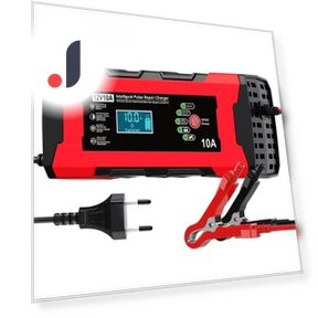 Smart Fast Car Battery Charger with Touch Screen — Chargers, JadeBamboo Chargers Warehouse