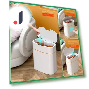 Smart Induction Trash Can — Kitchen Cans, Simple and warm