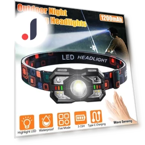 Smart IR Motion Sensor Headlamp — Flashlights, YH FlashLight