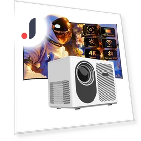 Smart Projector 4K — Home Theater Projectors, Essager Electronic