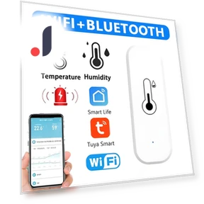 Smart Temperature and Humidity Sensor — Home Climate Control, YJMP home