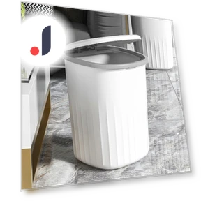Smart Touch Trash Can — Kitchen Cans, Simple and warm
