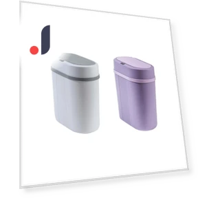 Smart Touchless Trash Can — Kitchen Cans, Simple and warm