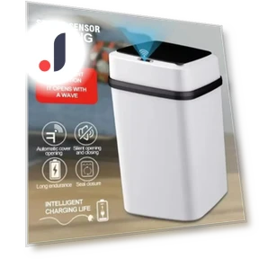 Smart Trash Bin — Kitchen Cans, Simple and warm