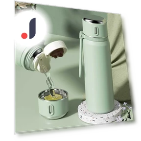 Smart Vacuum Thermos Cup — Flasks, TOP-MALL-001