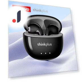 True Wireless Bluetooth Earbuds — In-Ear Headphones, Lenovo