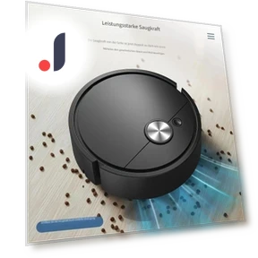 Ultra-thin Intelligent Cleaning Solution — Smart Cleaning Robots, Living style