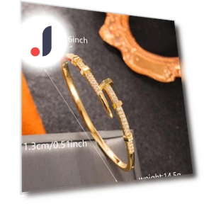 Valentine's Day Gift Round Nail Bracelet — Smart Jewelry, Pendant & Bracelet HOME
