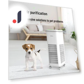 Vertical Air Purifier for Pets — Activated Carbon Air Purifiers, Nobick