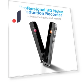 Voice To Text MP3 FM Recording Pen — Portable Audio Recorders, Essager Electronic