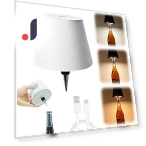 Wireless Bottle Lamp — Desk & Table Lighting, RuKing