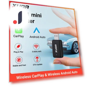 Wireless Carplay and Android Auto 2in1 Smart Mini Box — Car Accessories & Gadgets, ZoomSpark