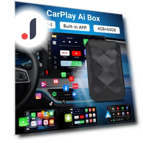 Wireless CarPlay & Android Auto 3-in-1 Smart Box — Stereo Receivers, ZoomSpark