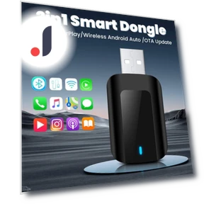 Wireless Carplay Android Auto 2-in-1 Smart Dongle — Phone Accessories, JOHO - CarGear