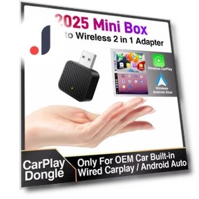 Wireless CarPlay Android Auto Adapter — Car Essentials, JOHO - CarGear