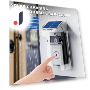 Wireless Doorbell Camera with Solar Charging — Smart Home Security, NEOLOVELY
