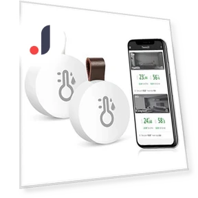Wireless Thermometer Hygrometer — Home Climate Control, TOP-MALL-001