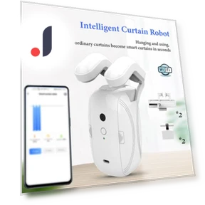 Automatic Curtain Opener Robot — Smart Home Hubs & Controllers, Amusedly