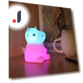 Cow-shaped Night Light with Charging — Lamps & Shades, guangbaokejki