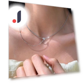 Diamond Splicing Chain Necklace — Anklets, Commodity Jewel