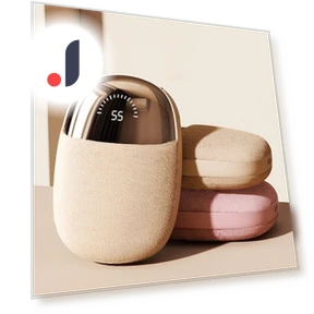 Digital Display Screen Pocket Plush Hand Warmer — Hand Warmers, Shenhu Win