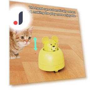Electric Moving Mouse Cat Toy — Mice & Animals, Uomobo